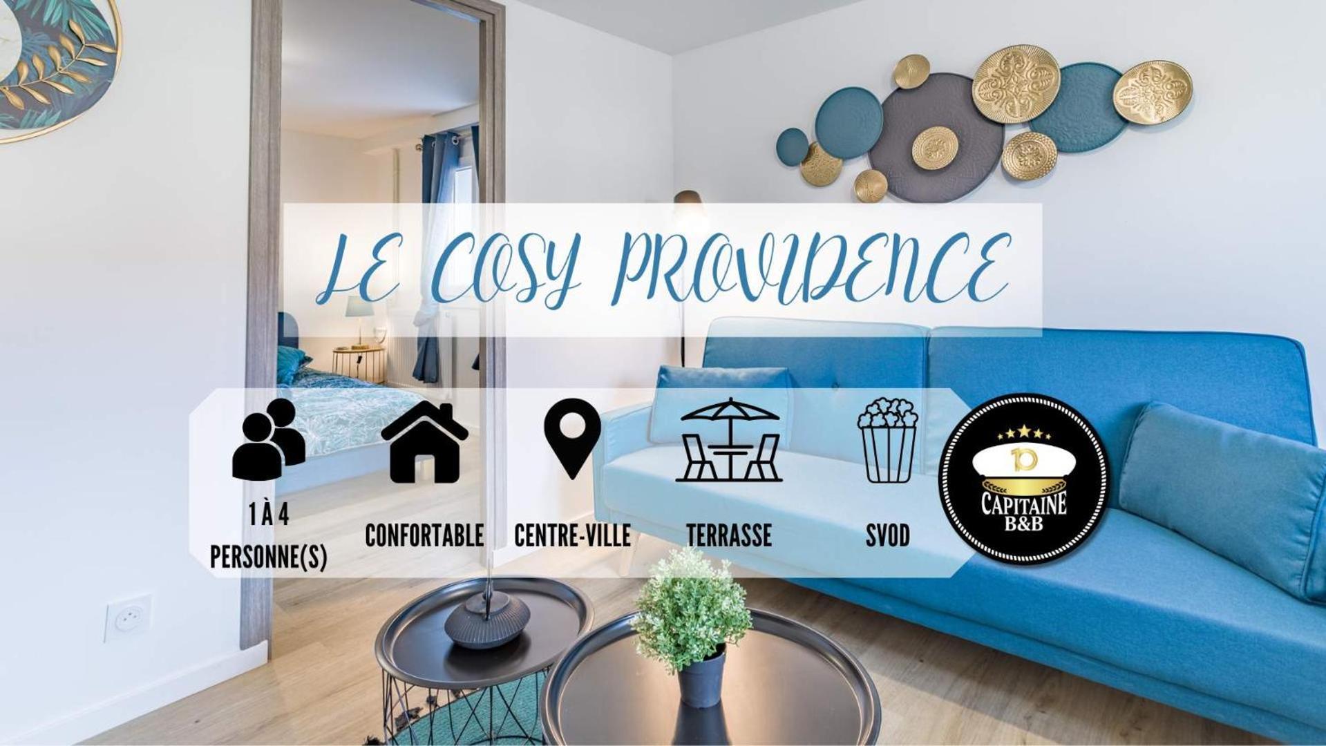 Apartamento Le Cosy - Providence - Parking - Terrasse Troyes Exterior foto